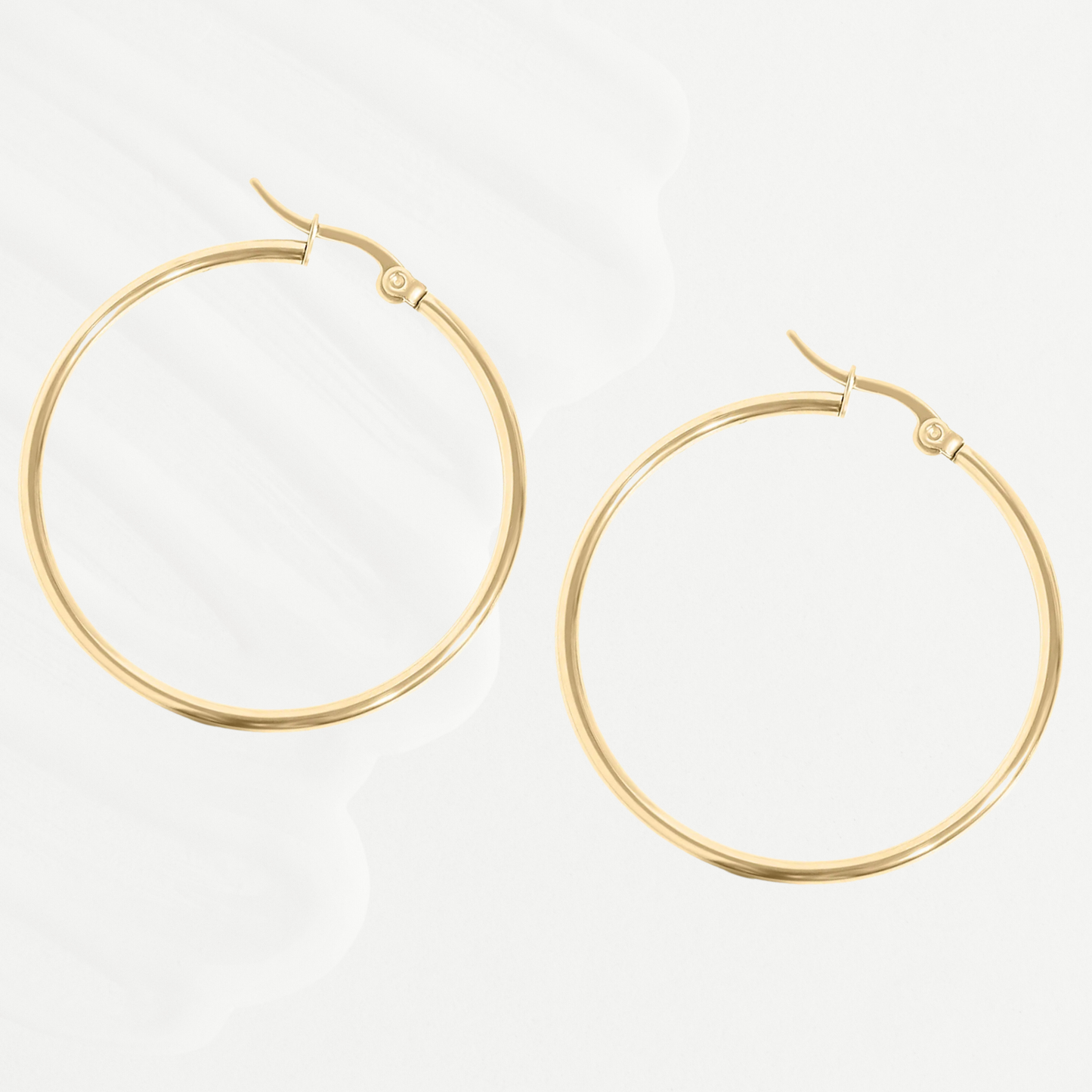 Gold Hoop Earrings