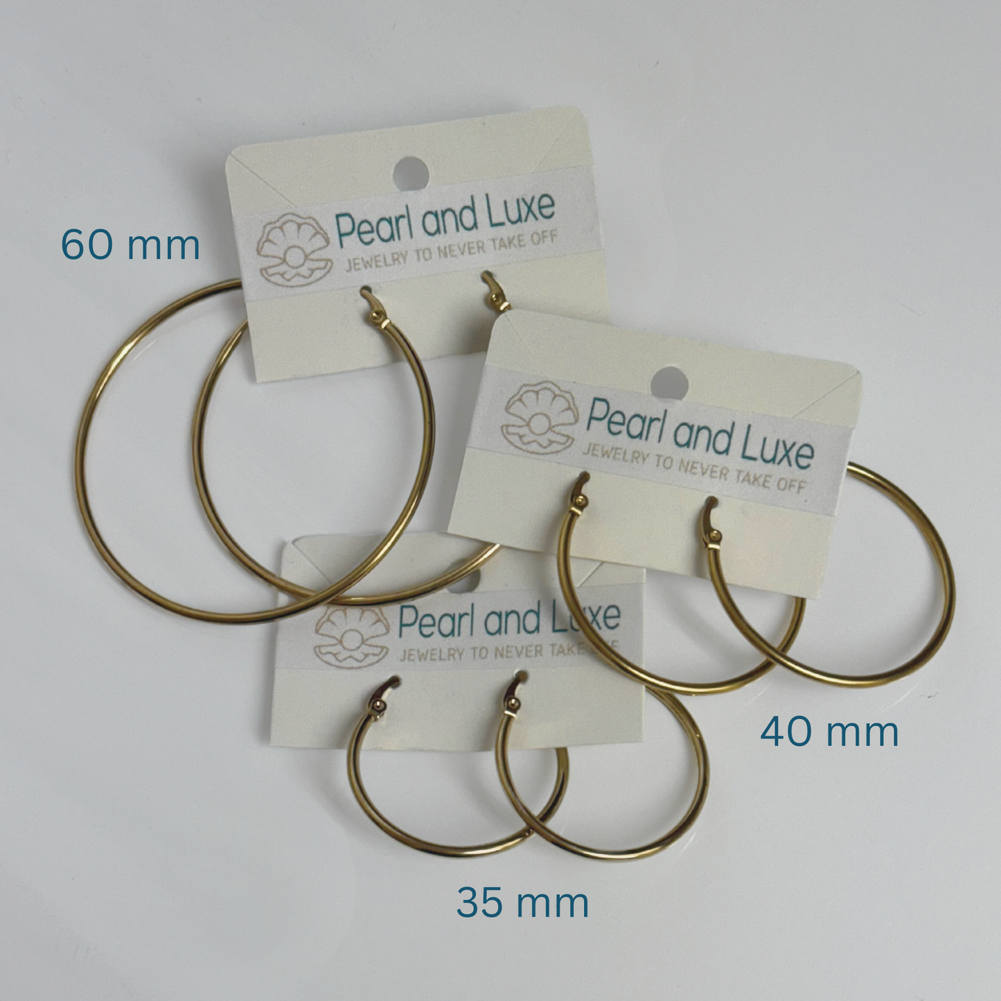 Gold Hoop Earrings