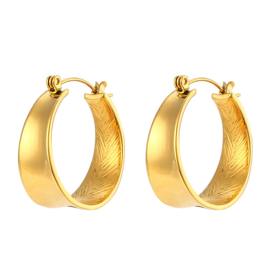 Gold Hoop Earrings