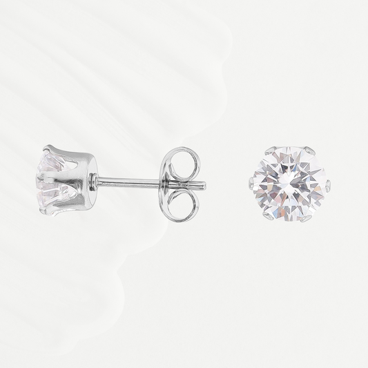 Cubic Zirconia Studs